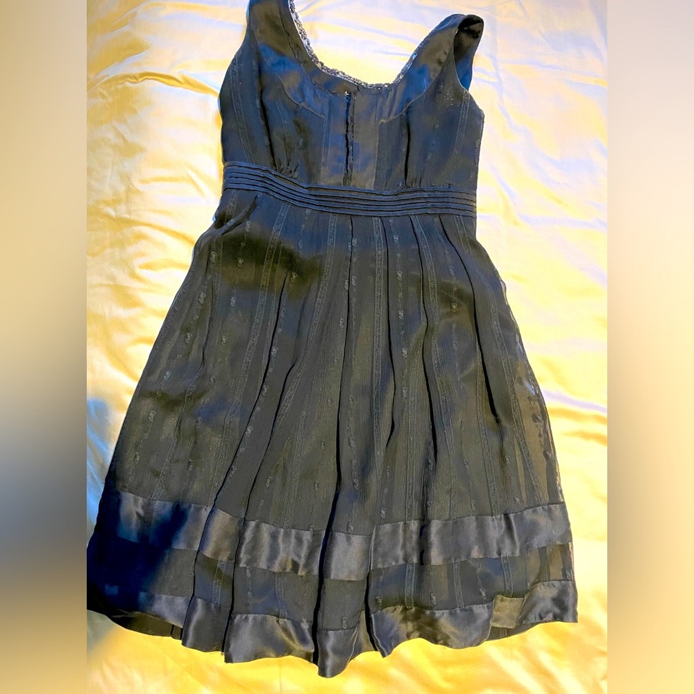 Galliano Black Lace Dress